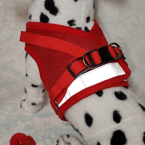 Reflective Harness Pet Vest / Leash Set - LARGE - Picture 4 of 11